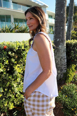 Vienna Top in White