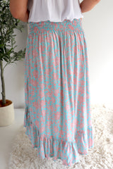 Long Bohemian Skirt In Willow Bloom