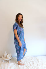 Island Holiday High Low Dress In Paragon Purple/Blue