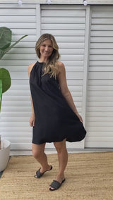 Tahiti Dress in Black