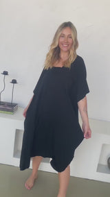 Lux Muu Muu in Black
