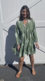Layla Longsleeve Baby Doll Dress