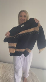 Minnesota Sweater in Black