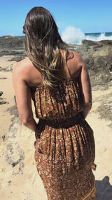 Daytripper Tube Maxi Dress In Temple