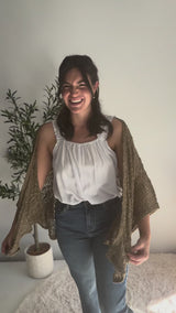 Travel Cardi in Milk Chocolate