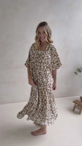 Lux Muu Muu in Artifact Caramel