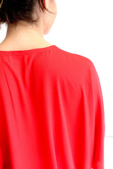 Short Kaftan in Red