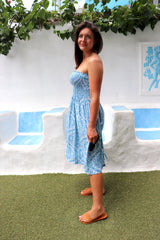 Strapless Beach Dress/Skirt in Nexos