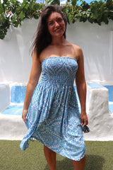 Strapless Beach Dress/Skirt in Nexos