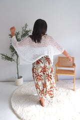 Strapless Beach Dress/Skirt in Coco Palm