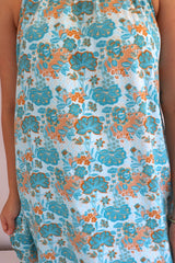 Tahiti Dress in Seaside Bloom