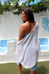Travel Cardi in Eggshell White