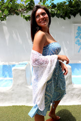 Travel Cardi in Eggshell White