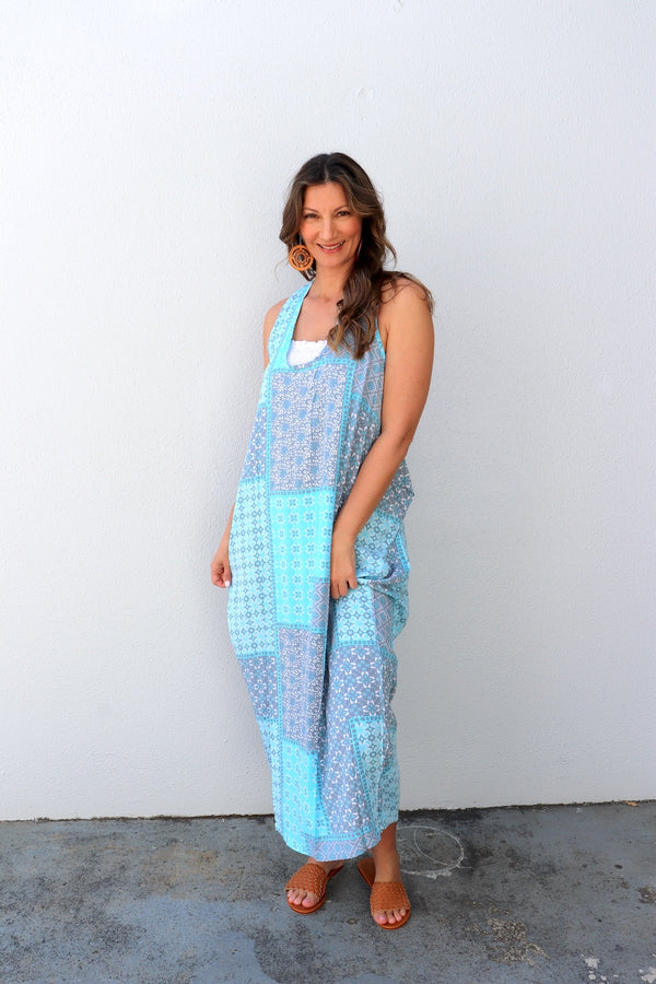 Whitehaven Maxi In Blue Patch
