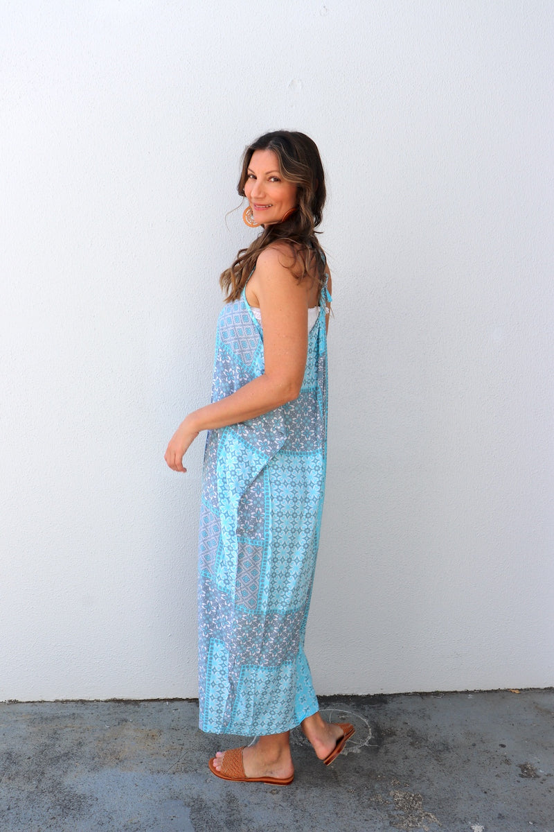 Whitehaven Maxi In Blue Patch