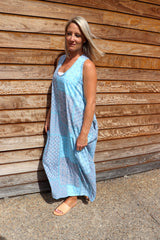 Whitehaven Maxi In Blue Patch