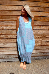 Whitehaven Maxi In Blue Patch
