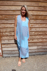 Whitehaven Maxi In Blue Patch