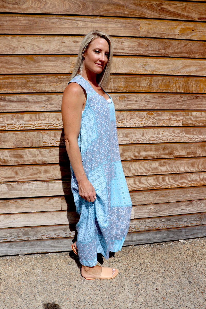 Whitehaven Maxi In Blue Patch