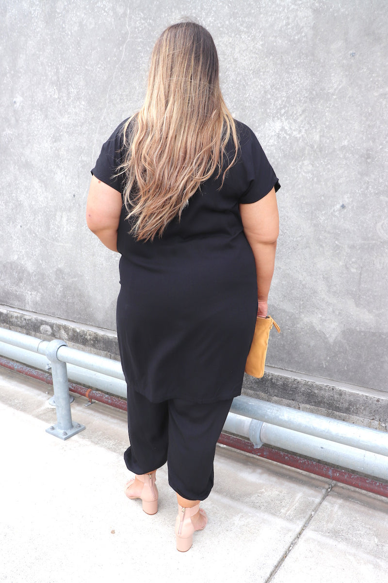 The Hamilton Short Dress In Black