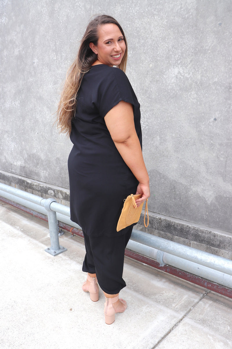 The Hamilton Short Dress In Black