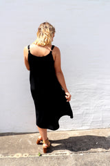 Short Swing Dress In Black