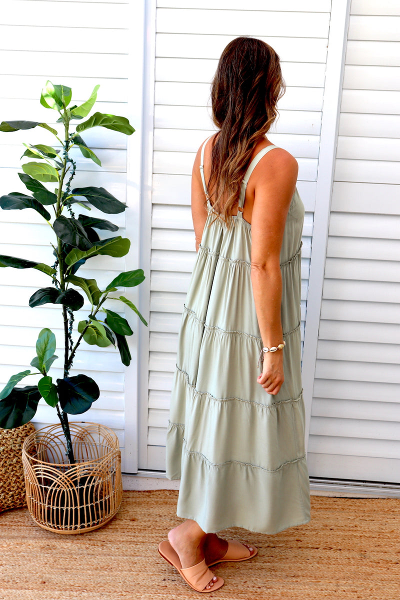 Chloe Maxi in Sage