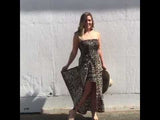Florence Strapless Dress In Africa